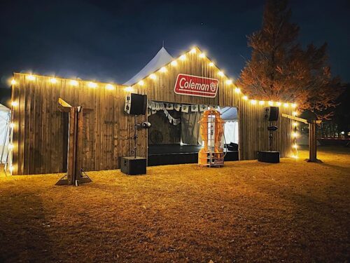 2021 .11 The Coleman Camp2021 ステージ装飾 / 幌馬車製作